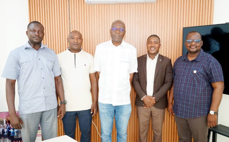  Le comité d’organisation de la FIEPEMPO reçu par le Directeur Général de SYSMEX Burkina