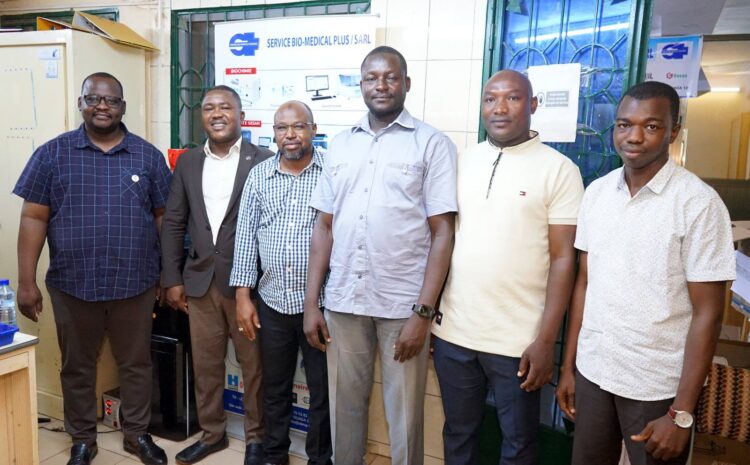  Le comité d’organisation de la FIEPEMPO en rencontre avec Services Biomédical Plus