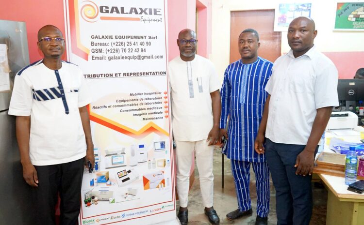  Le comité d’organisation de la FIEPEMPO reçu par le Directeur général de Galaxie Équipement